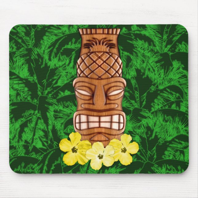 Hawaianska Tiki maskerar Musmatta (Framsidan)
