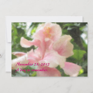 Hawaianska tropiska hibiskusinbjudningar inbjudningar
