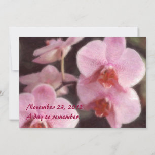 Hawaianska tropiska Orchidinbjudningar Inbjudningar