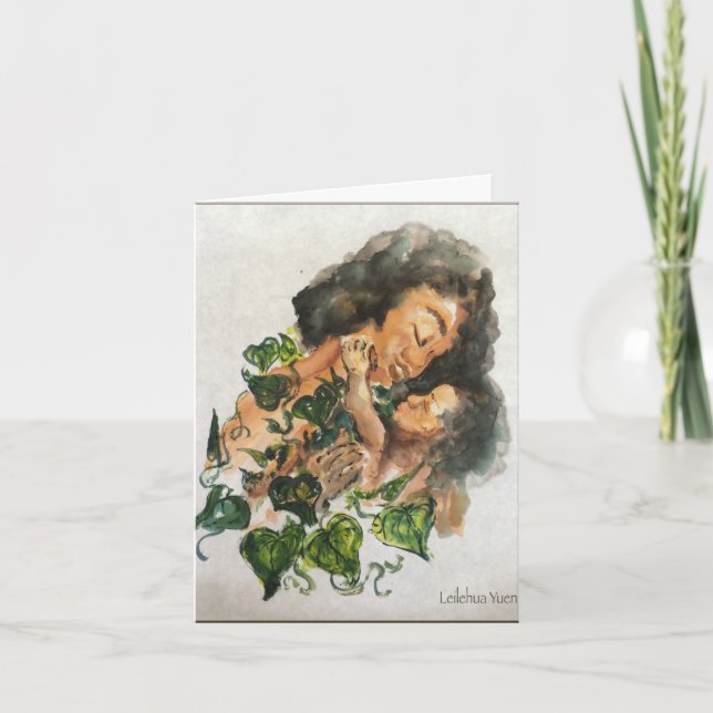 Hawaianskt mors dagkort kort (Framsida)