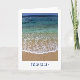 Hawaianskt tackkort