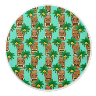 Hawaianskt Tiki repetitionmönster Knopp