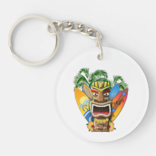 Hawaianskt Tiki surfa
