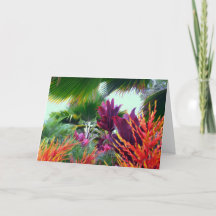 Hawaianskt tropiskt jultema