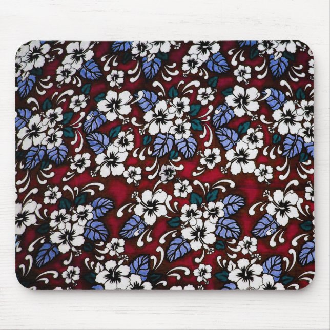 Hawaianskt tryck Mousepad Musmatta (Framsidan)