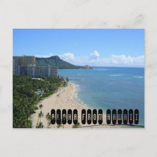 hawaii[1], Aloha från Hawaii Vykort