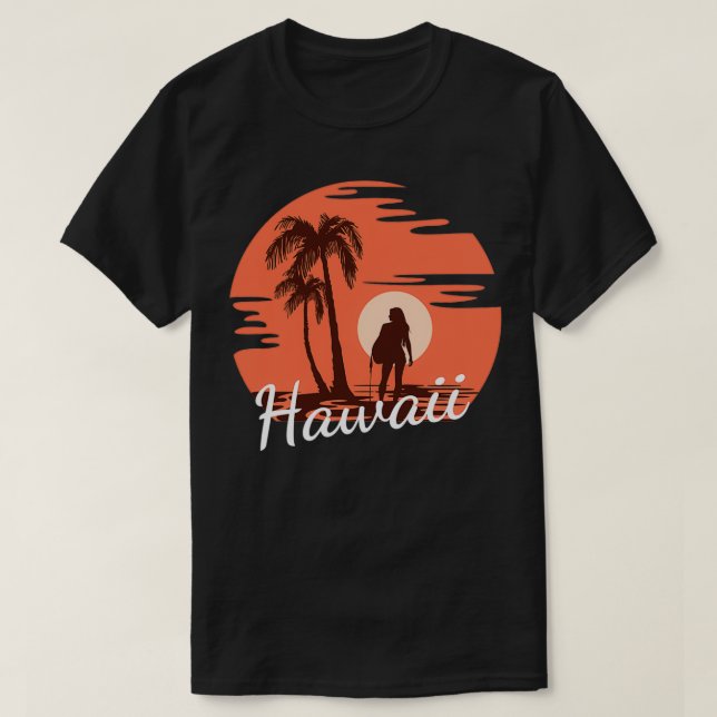 Hawaii 1 t shirt (Design framsida)