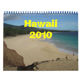 Hawaii 2010 kalender
