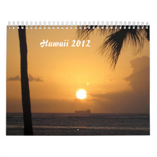 Hawaii 2012 kalender