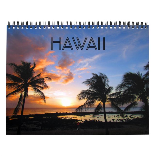 hawaii 2027 kalender (Omslag)