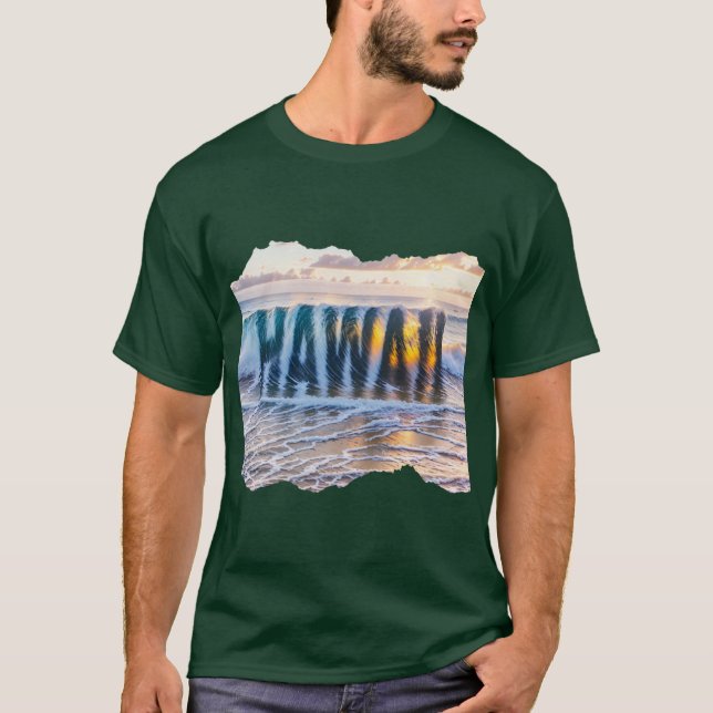 HAWAII 24 15 Oversized T Shirt (Framsida)