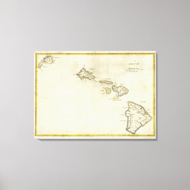 Hawaii 2 canvastryck (Framsida)