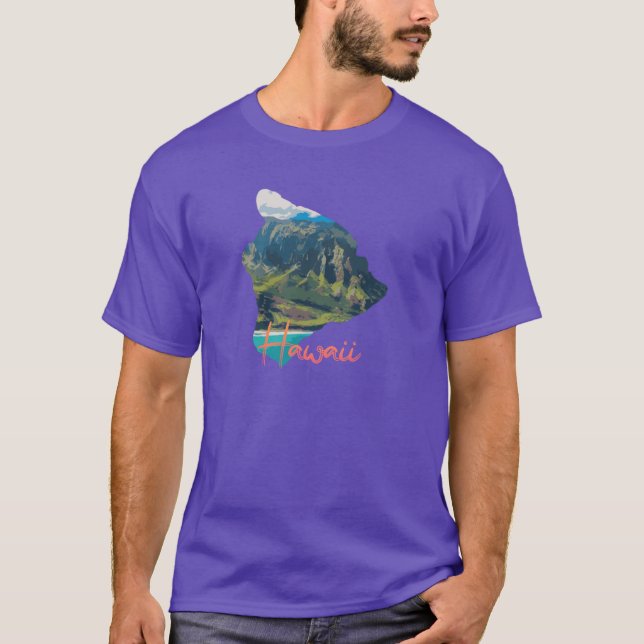 Hawaii 2 t shirt (Framsida)