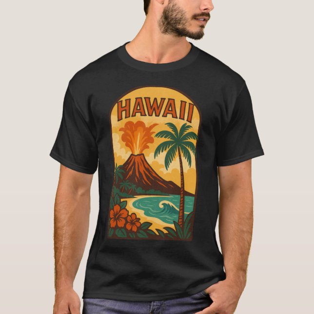 Hawaii 3 t shirt (Framsida)