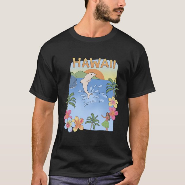 Hawaii 4 t shirt (Framsida)