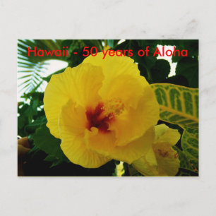 Hawaii 50:e delstatsstaten vykort