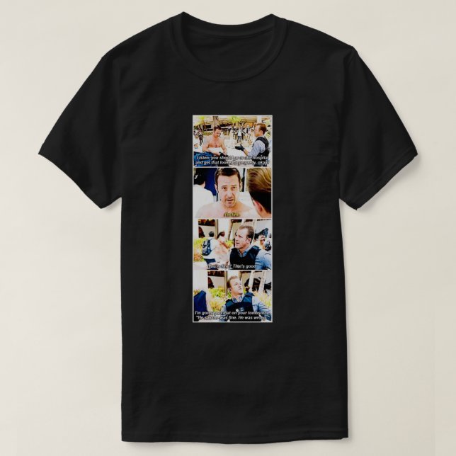 Hawaii 5 0 citat t shirt (Design framsida)
