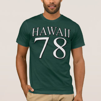 Hawaii 78 tee shirt
