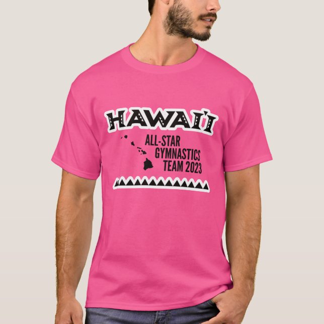 Hawaii All Star Team T Shirt (Framsida)