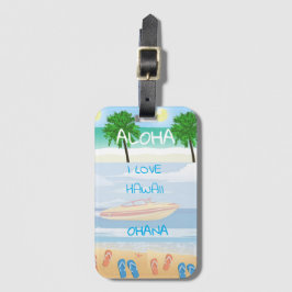 Hawaii Aloha Collection - Bagagebricka