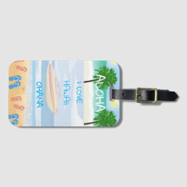 Hawaii Aloha Collection - Bagagebricka