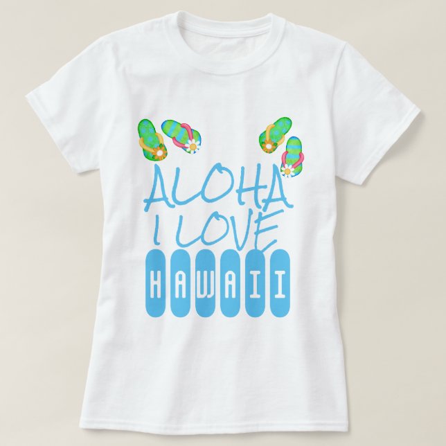 HAWAII ALOHA COLLECTION T-Shirt (Design framsida)