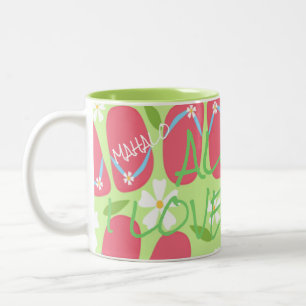 Hawaii Aloha Collection- Två-Tonad Mugg