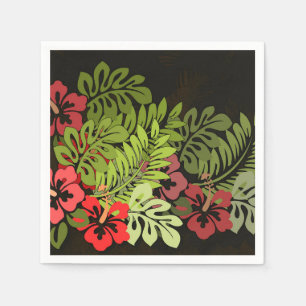 Hawaii Aloha Flower Art Print Pappersservett
