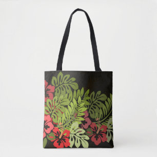 Hawaii Aloha Flower Art Print Tygkasse