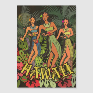 Hawaii Aloha Handflatan Hula Art Design