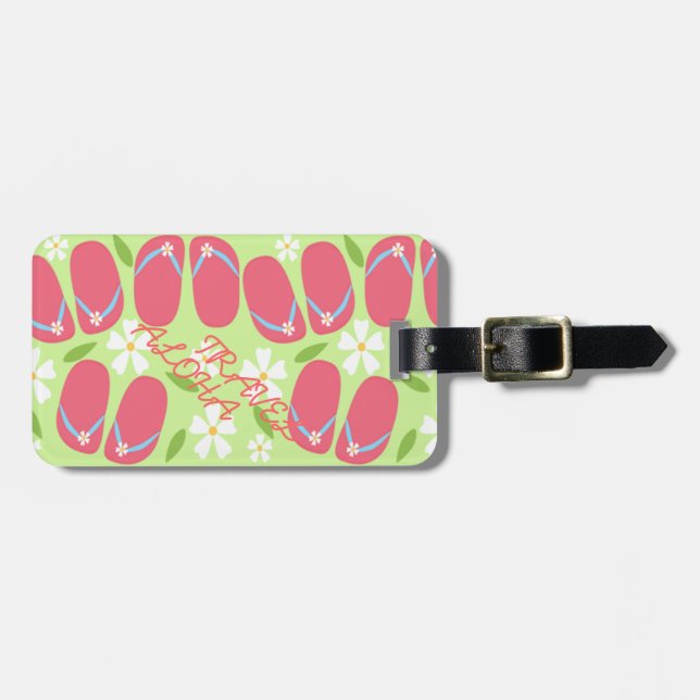 HAWAII ALOHA-KOLLEKTION BAGAGEBRICKA (Horisontell Framsida)