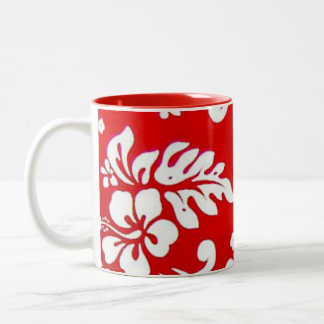 Hawaii Aloha Kollektion Två-Tonad Mugg (Vänster)