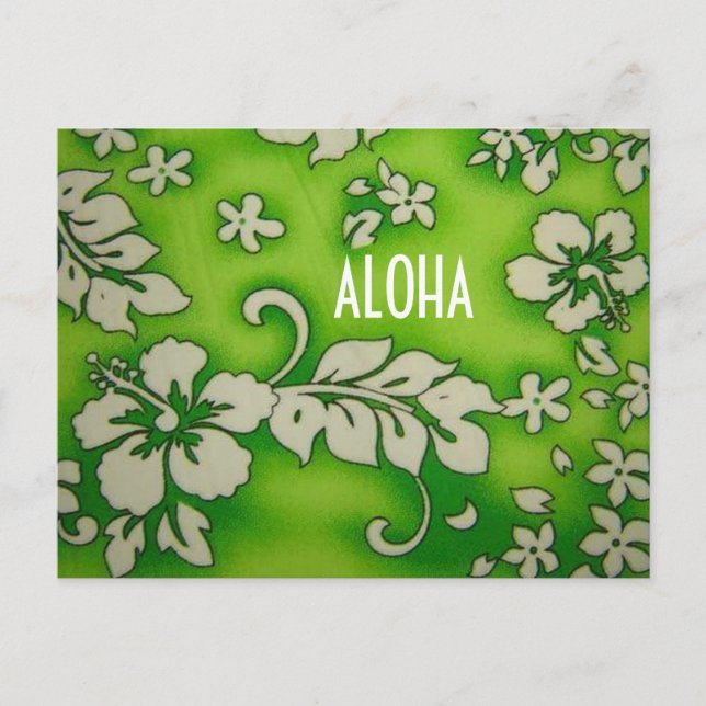 HAWAII ALOHA-KOLLEKTION VYKORT (Framsida)