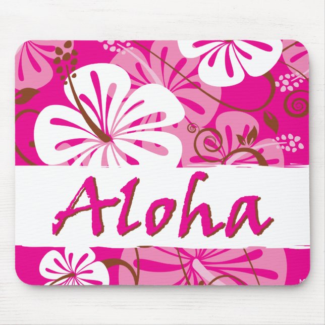 Hawaii Aloha Mousepad Musmatta (Framsidan)