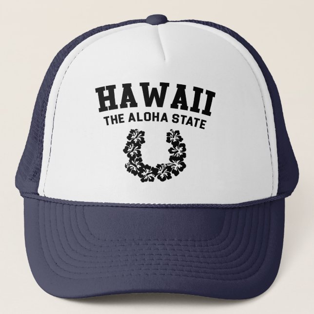 Hawaii Aloha påstår Truckerkeps (Framsida)