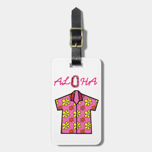 HAWAII ALOHA SAMLING BAGAGEBRICKA (Vertikal Framsida)