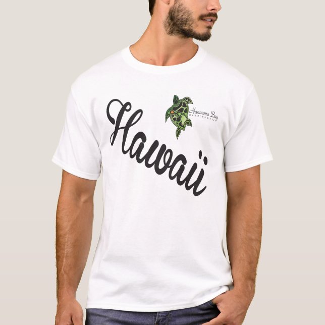 Hawaii Aloha sköldpaddaskjorta Tee (Framsida)