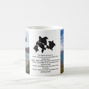 Hawaii Aloha-sköldpaddor Kaffemugg