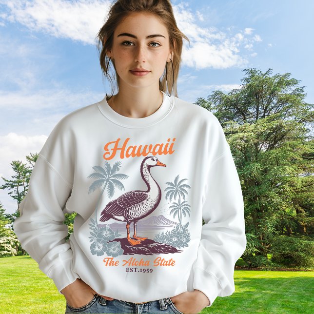 Hawaii Aloha State Tropical Goose T Shirt (Skapare uppladdad)