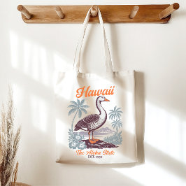 Hawaii Aloha State Tropical Goose Tote Bag Tygkasse