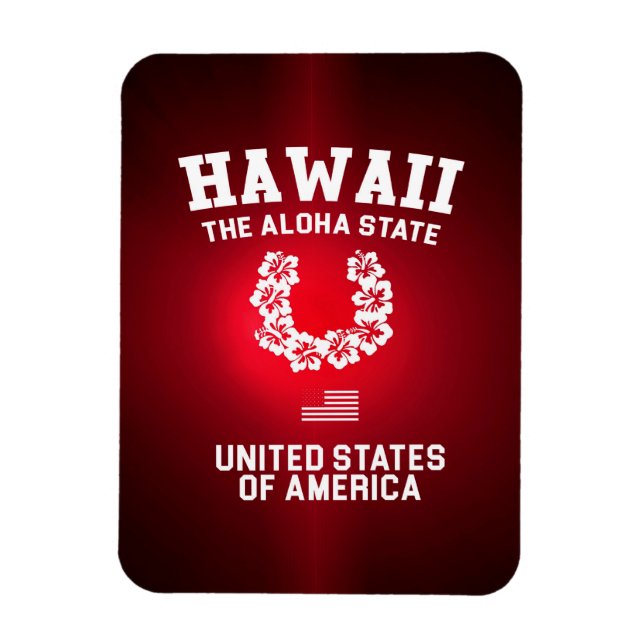 Hawaii, Aloha-staten Magnet (Vertikal)