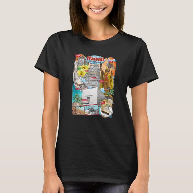 Hawaii, Aloha-staten T Shirt (Framsida)