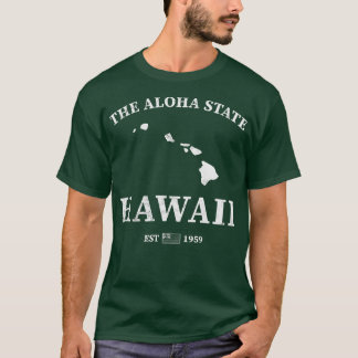 Hawaii, Aloha-staten T Shirt