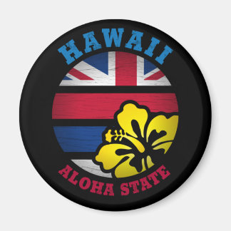 HAWAII ALOHA STATLIG FLAGGA MAGNET