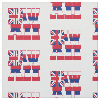 Hawaii amerikanstatlig flagga tyg