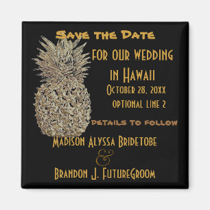 Hawaii ananasspara datera magnet