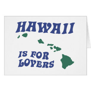 Hawaii är för Älskare Hälsningskort