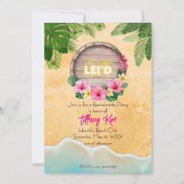Hawaii Bachelorette Party Inbjudningar