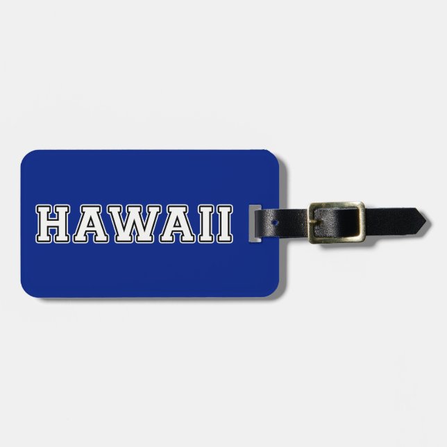 Hawaii Bagagebricka (Horisontell Framsida)