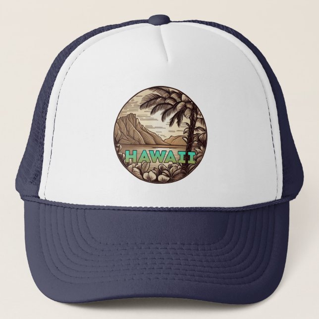 Hawaii Baseball Hat Keps (Framsida)